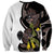 New Zealand Valentines Day Sweatshirt Piwakawaka Lovers Maori Koru Tattoo - Polynesian Pride