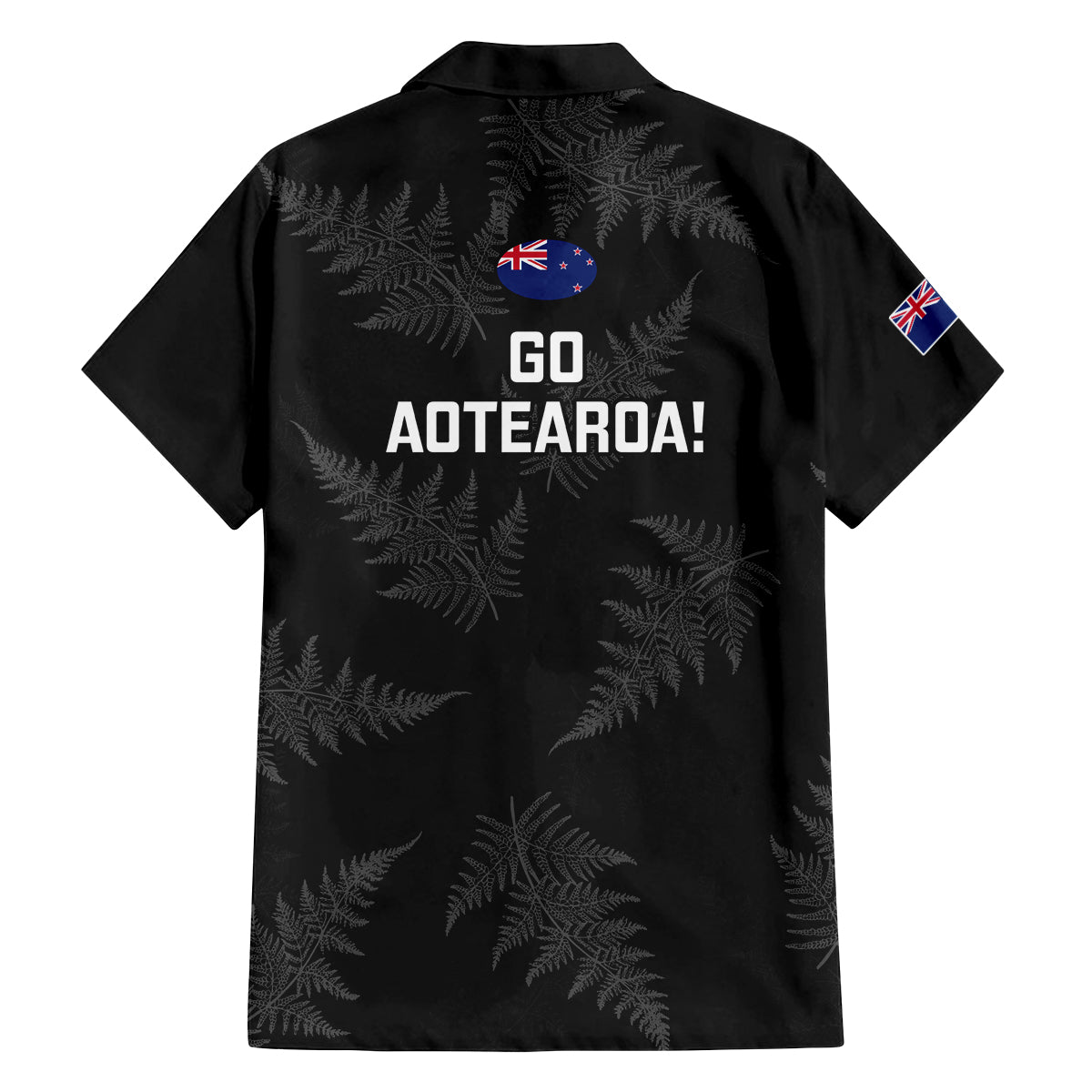 New Zealand Silver Fern Rugby Family Matching Summer Maxi Dress and Hawaiian Shirt 2023 Go Aotearoa Champions World Cup LT14 - Polynesian Pride