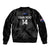 Custom New Zealand Silver Fern Rugby Sleeve Zip Bomber Jacket 2023 Go Aotearoa Champions World Cup LT14 - Polynesian Pride