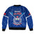 Samoa Rugby Sleeve Zip Bomber Jacket 2023 Go Manu Samoa LT14 - Polynesian Pride