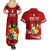Tonga Rugby Couples Matching Summer Maxi Dress and Hawaiian Shirt 2023 Ikale Tahi Tongan Ngatu Pattern LT14 - Polynesian Pride
