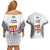 Fiji Rugby Couples Matching Off Shoulder Short Dress and Hawaiian Shirt 2023 Go Champions World Cup Fijian Tapa Pattern LT14 - Polynesian Pride