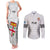 Fiji Rugby Couples Matching Tank Maxi Dress and Long Sleeve Button Shirts 2023 Go Champions World Cup Fijian Tapa Pattern LT14 White - Polynesian Pride