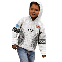 Custom Fiji Rugby Kid Hoodie 2023 Go Champions World Cup Fijian Tapa Pattern LT14 - Polynesian Pride