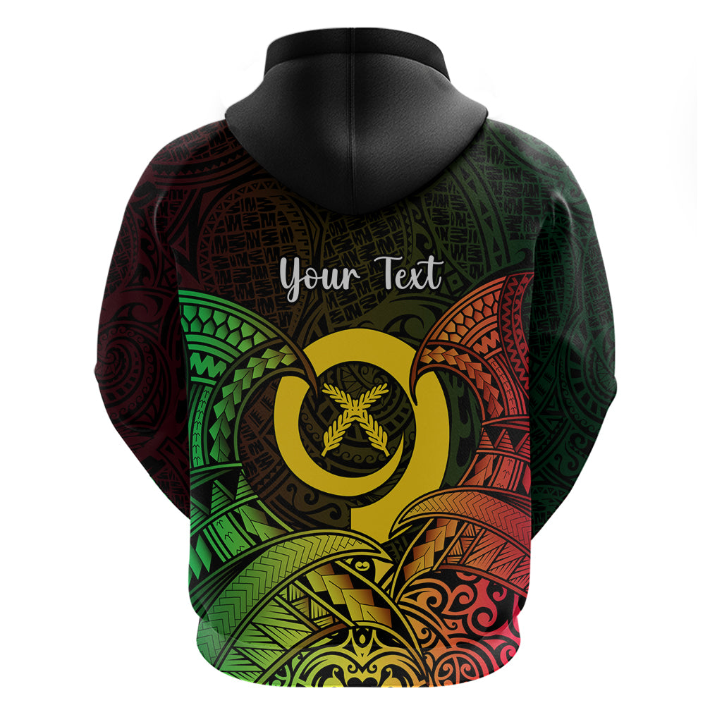 Personalised Vanuatu Family Day Hoodie Happy 26 December Vanuatuan Pig Tusk LT14 - Polynesian Pride