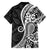 Black Polynesia Paisley Family Matching Summer Maxi Dress and Hawaiian Shirt Polynesian With Tropical Flowers LT14 - Polynesian Pride