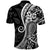 Black Polynesia Paisley Polo Shirt Polynesian With Tropical Flowers LT14 - Polynesian Pride