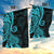 Polynesia Paisley Garden Flag Polynesian With Tropical Flowers - Turquoise LT14 - Polynesian Pride