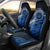 Talofa Samoa Car Seat Cover Samoan Kava Bowl Siapo Pattern - Blue LT14 - Polynesian Pride