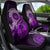 Purple Talofa Samoa Car Seat Cover Samoan Kava Bowl Siapo Pattern LT14 - Polynesian Pride