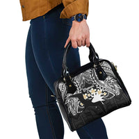 Ekamowir Omo Nauru Shoulder Handbag Naoero Twelve-pointed Star Polynesian Tattoo