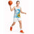 New Zealand Autism Awareness Month Basketball Jersey Takiwatanga Maori Lizard With Sunflower - Polynesian Pride