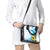 New Zealand Autism Awareness Month Shoulder Handbag Takiwatanga Maori Lizard With Sunflower