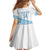 Fiji Rugby 2025 Custom Family Matching Summer Maxi Dress and Hawaiian Shirt Fijian Tapa Toso Viti Toso - White