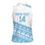 Fiji Rugby 2025 Custom Women Sleeveless Polo Shirt Fijian Tapa Toso Viti Toso - White