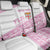 Fiji Rugby 2025 Custom Back Car Seat Cover Fijian Tapa Toso Viti Toso - Pink
