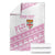 Fiji Rugby 2025 Custom Blanket Fijian Tapa Toso Viti Toso - Pink