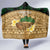 Bula Fiji Kava Bowl Hooded Blanket Fijian Tapa Cloth Vintage Vibe