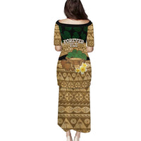 Bula Fiji Kava Bowl Puletasi Fijian Tapa Cloth Vintage Vibe