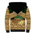 Bula Fiji Kava Bowl Sherpa Hoodie Fijian Tapa Cloth Vintage Vibe