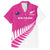 New Zealand Silver Fern Rugby Custom Hawaiian Shirt Go All Black Maori Pink Version