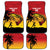 Custom Papua New Guinea Cricket Car Mats PNG Barramundis - Polynesian Pride