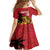 Custom Papua New Guinea Cricket Family Matching Summer Maxi Dress and Hawaiian Shirt PNG Barramundis - Polynesian Pride