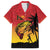 Custom Papua New Guinea Cricket Family Matching Summer Maxi Dress and Hawaiian Shirt PNG Barramundis - Polynesian Pride