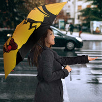 Custom Papua New Guinea Cricket Umbrella PNG Barramundis - Polynesian Pride