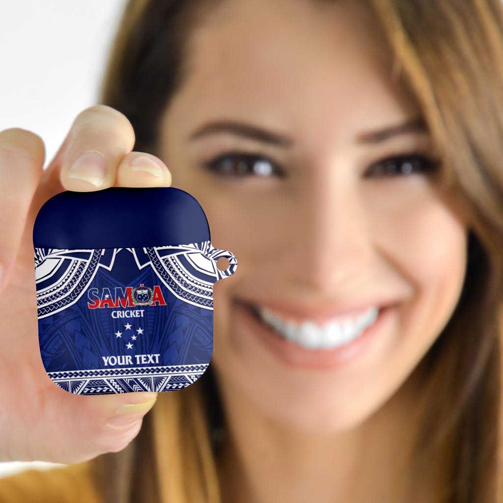 Custom Samoa Cricket AirPods Case Go Champions Samoan - Polynesian Pride