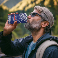 Custom Samoa Cricket 4 in 1 Can Cooler Tumbler Go Champions Samoan - Polynesian Pride