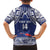 Custom Samoa Cricket Family Matching Off Shoulder Short Dress and Hawaiian Shirt Go Champions Samoan - Polynesian Pride