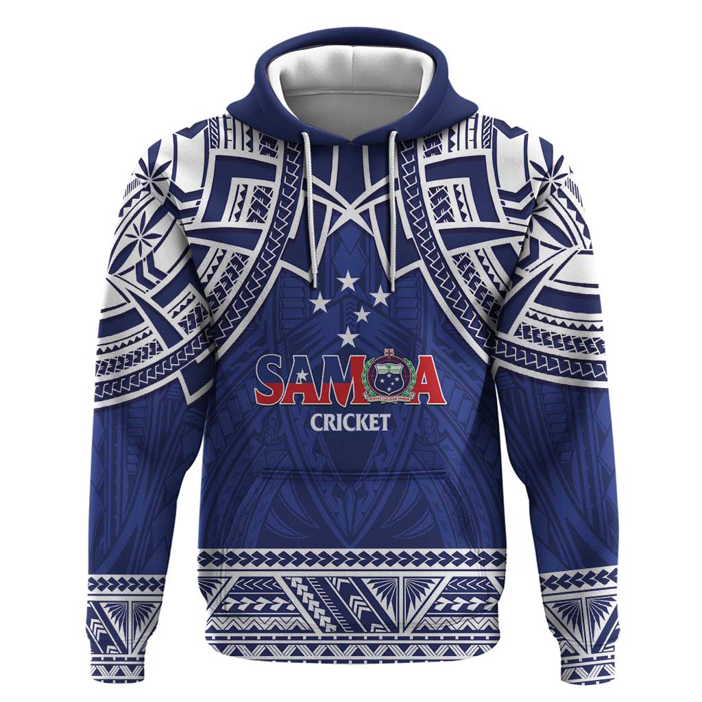Custom Samoa Cricket Hoodie Go Champions Samoan - Polynesian Pride
