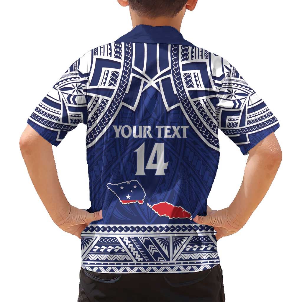 Custom Samoa Cricket Kid Hawaiian Shirt Go Champions Samoan - Polynesian Pride