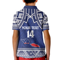 Custom Samoa Cricket Kid Polo Shirt Go Champions Samoan LT14 - Polynesian Pride