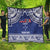 Custom Samoa Cricket Quilt Go Champions Samoan - Polynesian Pride