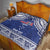 Custom Samoa Cricket Quilt Go Champions Samoan - Polynesian Pride