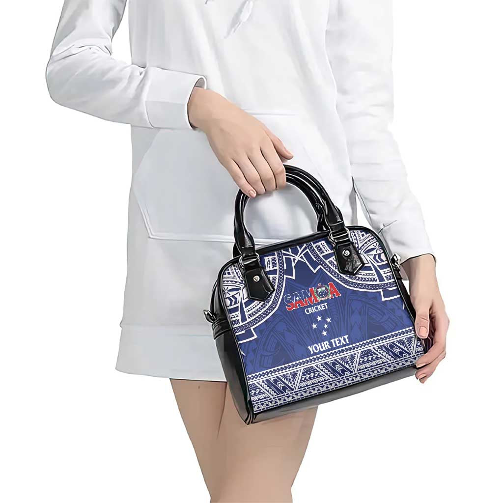 Custom Samoa Cricket Shoulder Handbag Go Champions Samoan - Polynesian Pride