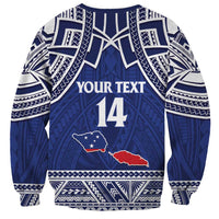 Custom Samoa Cricket Sweatshirt Go Champions Samoan - Polynesian Pride