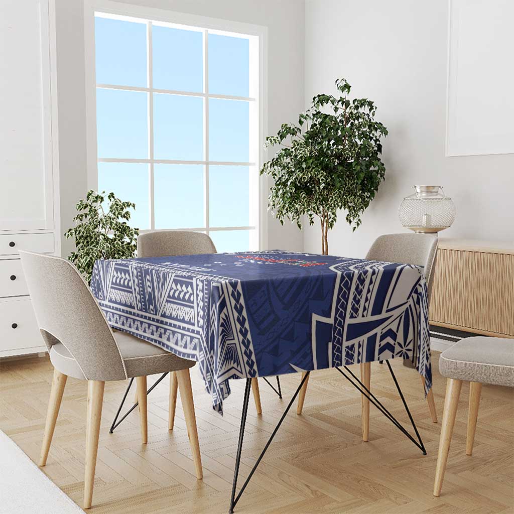 Custom Samoa Cricket Tablecloth Go Champions Samoan - Polynesian Pride