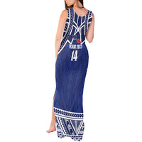 Custom Samoa Cricket Tank Maxi Dress Go Champions Samoan - Polynesian Pride