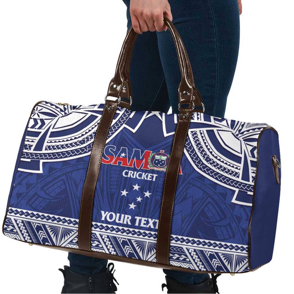 Custom Samoa Cricket Travel Bag Go Champions Samoan - Polynesian Pride