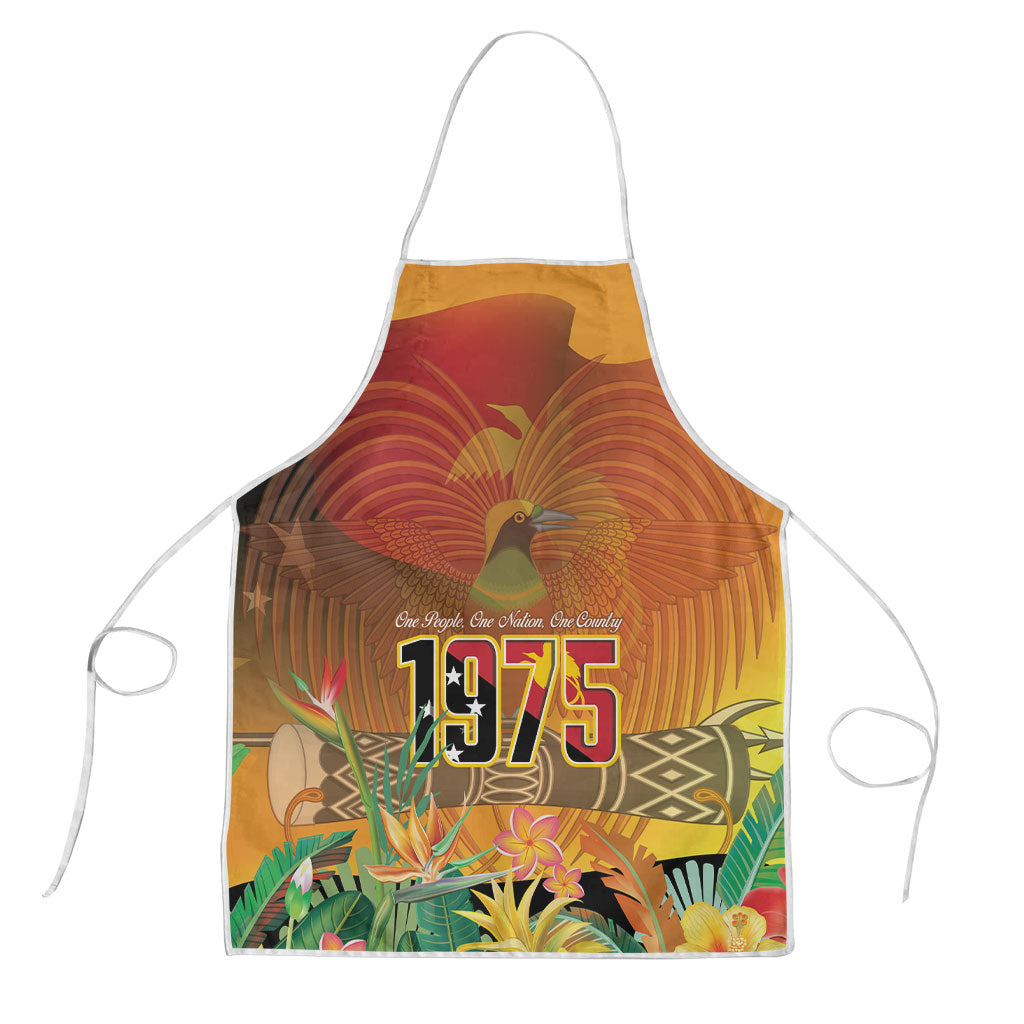 Papua New Guinea Independence Day Apron One People One Nation One Country