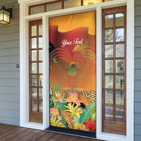 Personalised Papua New Guinea Independence Day Door Cover One People One Nation One Country