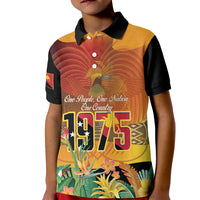 Personalised Papua New Guinea Independence Day Kid Polo Shirt One People One Nation One Country