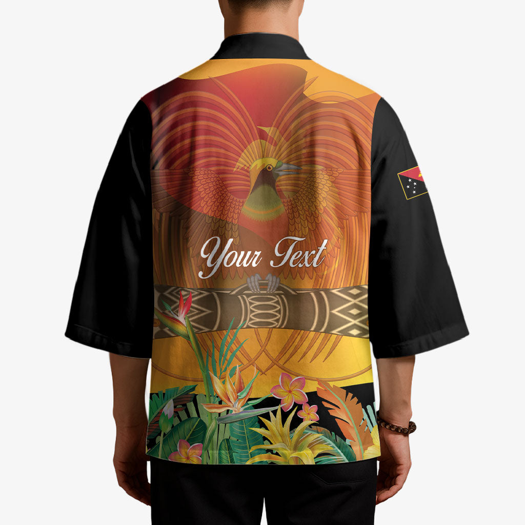 Personalised Papua New Guinea Independence Day Kimono One People One Nation One Country