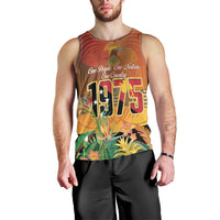 Personalised Papua New Guinea Independence Day Men Tank Top One People One Nation One Country