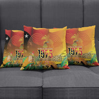 Papua New Guinea Independence Day Pillow Cover One People One Nation One Country