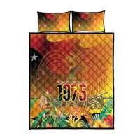 Papua New Guinea Independence Day Quilt Bed Set One People One Nation One Country