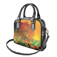 Papua New Guinea Independence Day Shoulder Handbag One People One Nation One Country